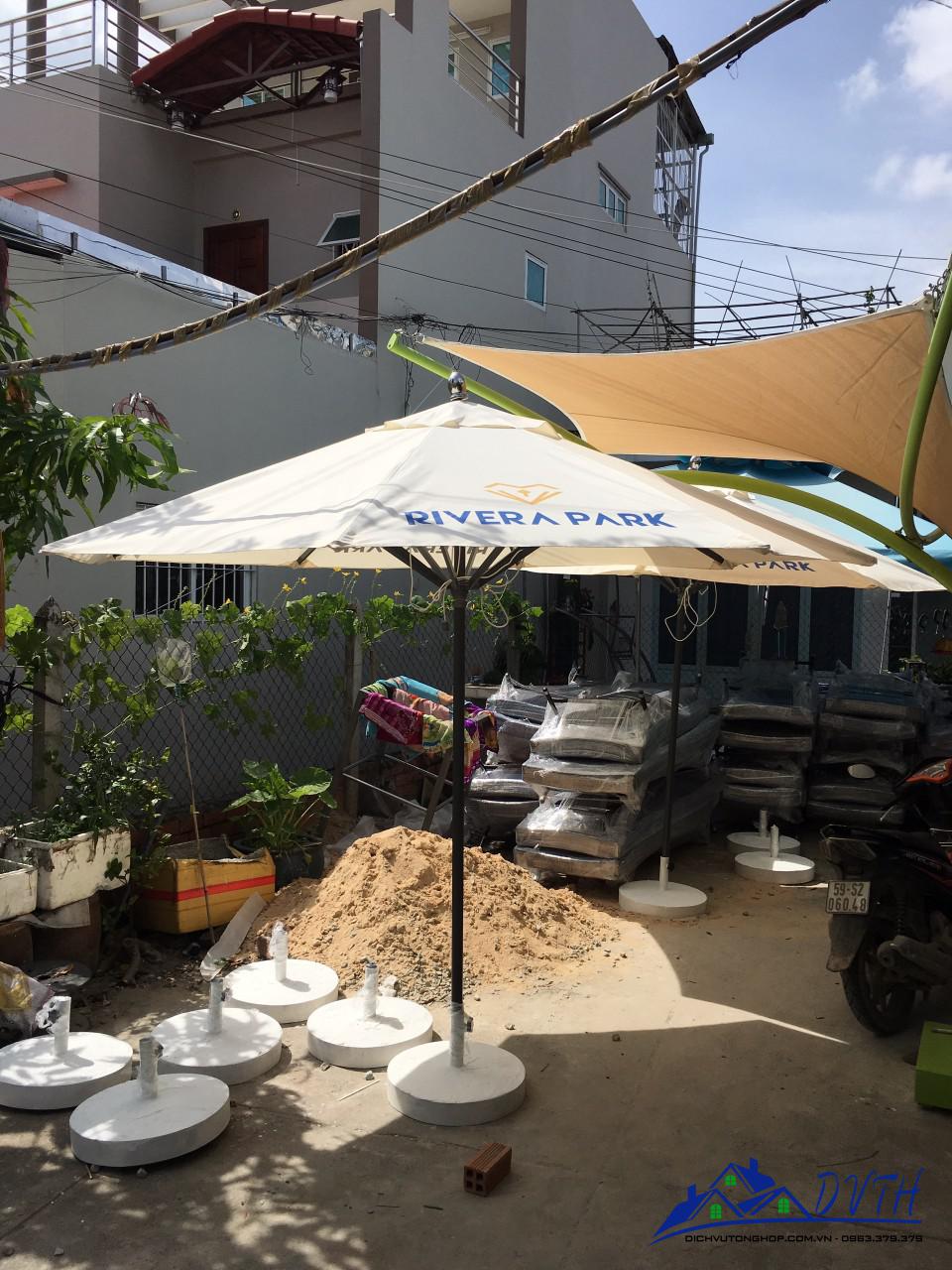 Ô dù che nắng tại Ninh Bình